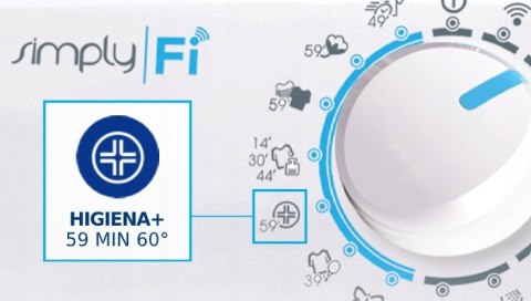 PRALKA OD GÓRY ŁADOWANA CANDY CST G072DE/1-S 7 kg 1000 obr Wi-Fi - NFC