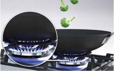 KUCHNIA GAZOWO ELEKT. BEKO FSM52321DXDS 55L Steam Shine Zapalarka Grill