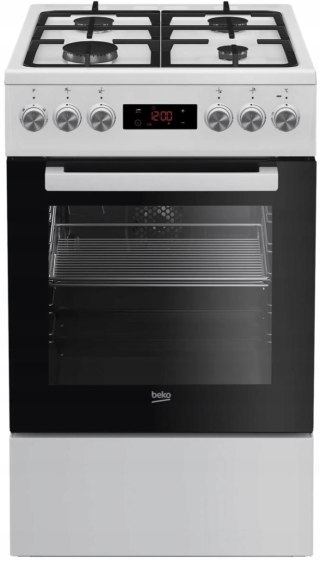 KUCHNIA GAZOWO ELEKTRYCZNA BEKO FSM52332DWDS 60L Steam Shine, Grill