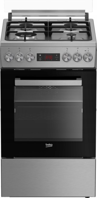 KUCHNIA GAZOWO-ELEKTRYCZNA BEKO FSM51337DXDT 60L Zapalarka Steam Shine Grill