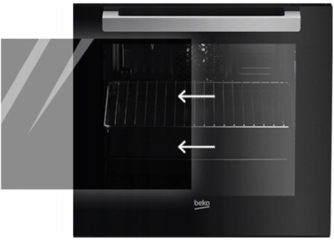 KUCHNIA GAZOWO-ELEKTRYCZNA BEKO FSM51337DXDT 60L Zapalarka Steam Shine Grill