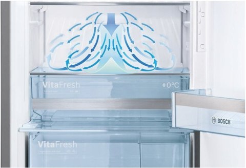 LODÓWKA BOSCH KGN36VWED 326 L No Frost Oświet. LED MultiAirflow Vita Fresh