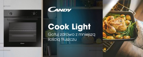 PIEKARNIK DO ZABUDOWY CANDY FCT200N/E 70 L Chłodna szyba, Cook Light, Grill