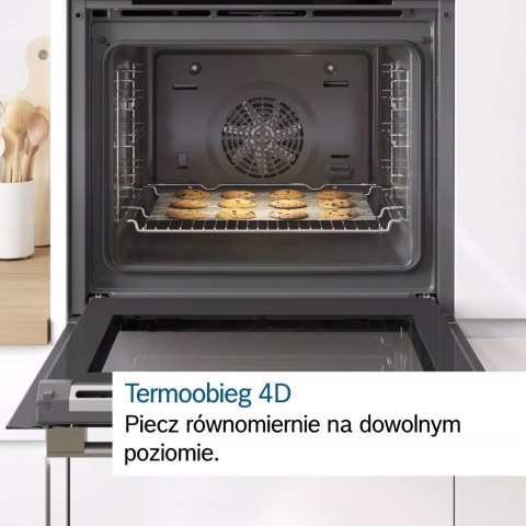 PIEKARNIK DO ZABUDOWY PAROWY BOSCH HSG636BB1 71L EcoCleanDirect Steam Grill