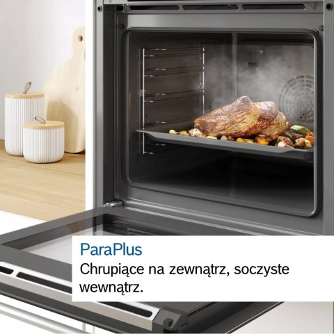 PIEKARNIK DO ZABUDOWY PAROWY BOSCH HSG636BB1 71L EcoCleanDirect Steam Grill