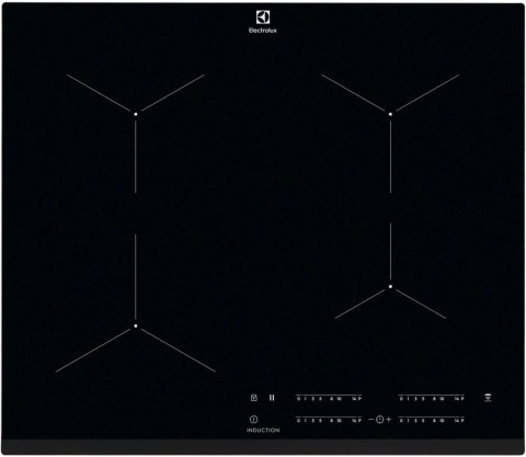 PŁYTA INDUKCYJNA ZABUDOWA ELECTROLUX EIT61443B Hob 2 Hood Booster Eco Timer