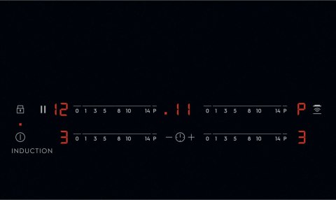 PŁYTA INDUKCYJNA ZABUDOWA ELECTROLUX EIT61443B Hob 2 Hood Booster Eco Timer
