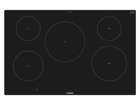 PŁYTA INDUKCYJNA ZABUDOWA SIEMENS EH801LVC1E 5 PÓL 80 cm Power Boost, Timer