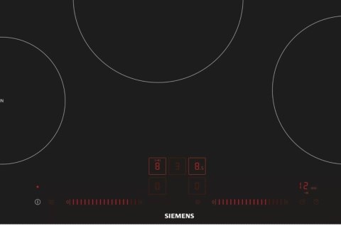PŁYTA INDUKCYJNA ZABUDOWA SIEMENS EH801LVC1E 5 PÓL 80 cm Power Boost, Timer