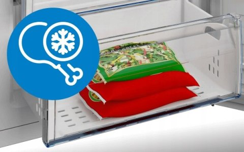 ZAMRAŻARKA SZUFLADOWA BEKO RFSA240M41WN 215 L Fast Freeze, Freezer Guard