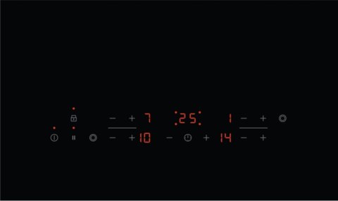 PŁYTA CERAMICZNA DO ZABUDOWY ELECTROLUX EHF6342XOK Pauza / Stop & Go