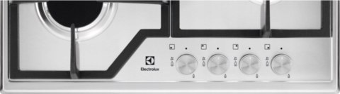 PŁYTA GAZOWA DO ZABUDOWY ELECTROLUX KGS6424BX Ruszty żeliwne, Zapalarka