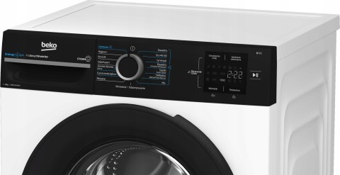 PRALKA BEKO BM3WFSU39215WBPB 9 kg 1200 obr Inwerter, Aqua Wave, Steam Cure