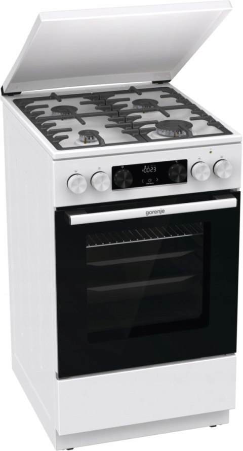 KUCHNIA GAZOWO-ELEKTRYCZNA GORENJE GK5C63WF 62 L Air Fry Aqua Clean Zapalarka Grill