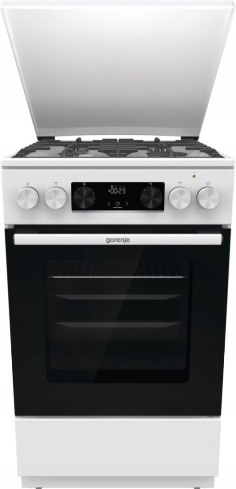 KUCHNIA GAZOWO-ELEKTRYCZNA GORENJE GK5C63WF 62 L Air Fry Aqua Clean Zapalarka Grill