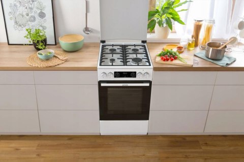 KUCHNIA GAZOWO-ELEKTRYCZNA GORENJE GK5C63WF 62 L Air Fry Aqua Clean Zapalarka Grill