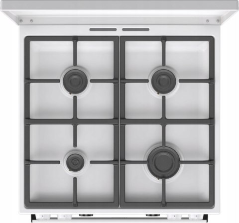 KUCHNIA GAZOWO-ELEKTRYCZNA GORENJE GKS6C71WF 71 L Air Fry Aqua Clean Grill