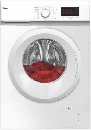 PRALKA AMICA NWAS610DL 6 kg 1000 obr Wyświetlacz LED, Slim, Child Lock